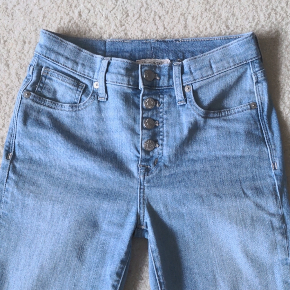 Madewell High Rise l Skinny Capri
